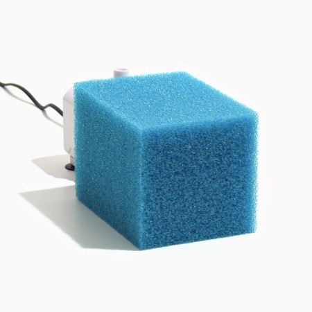Rectangular sponge for filter No. 13, coarse, 12 x 12 x 16 cm, blue-4