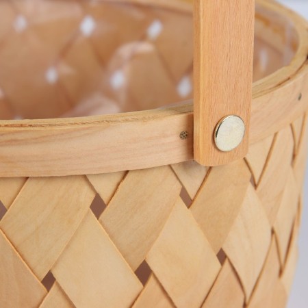 Wicker basket, sequoia, 20x12/26.5 cm, natural-2