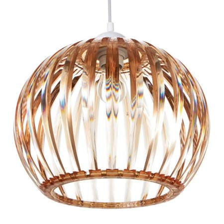 Lamp Bayerlux 6330/1, 1he27 15W, brown 31x24+60 cm-1