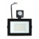 Uniel ULF-F62, 50 W, 6500 K, IP54, sensor, Black