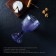 Magistro glass glass “Vilero”, 280 ml, 8 × 16.5 cm, purple color