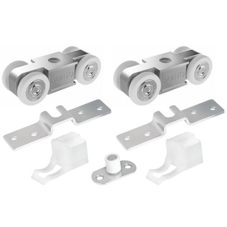 Set of rollers for sliding doors Soft Line 55/4