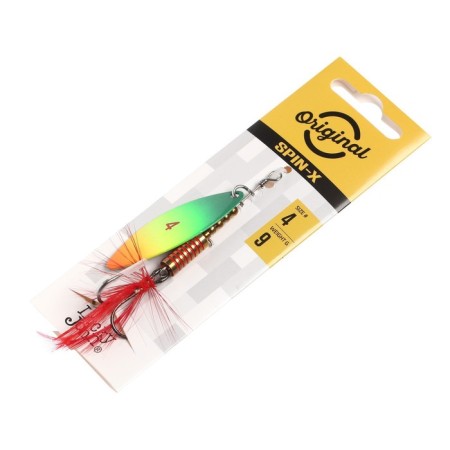 Lucky John Spin X Long 04, 9 g spinning spinners, FT color-1