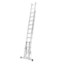 Tundra staircase, two -section, aluminum, 11 steps