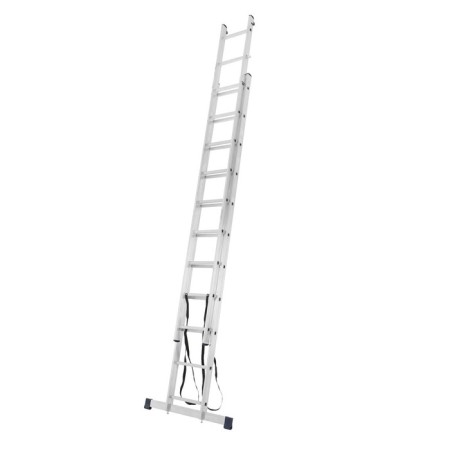 Tundra staircase, two -section, aluminum, 11 steps