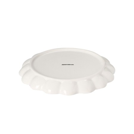 Serving shares "Christmas snowman", d = 20 cm, white color-3