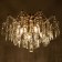 MD33518/5 AB bronze 5x40W E14 49x49x33cm
