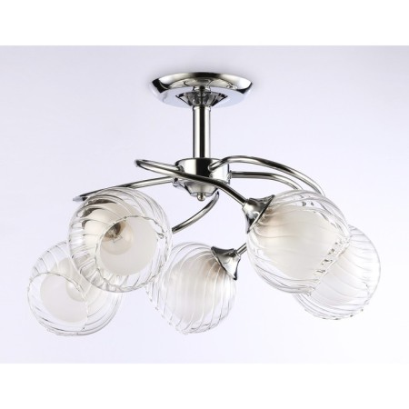 Suspended chandelier Ambrella Light, Traditional, TR3198, 5HE27, Color Chrome-5