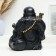 Piggy bank "Hotty" black, 20x16x10cm