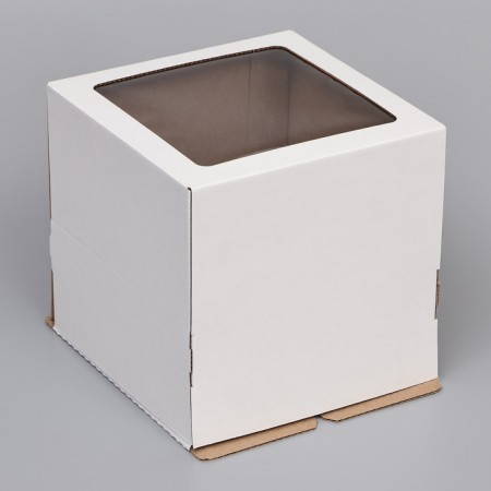 Confectionery packaging with a window, 23 x 23 x 22 cm-1