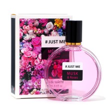 Women's toilet water Just Me Musk & Roses, 100 ml (based on Roses Musk (Montale)