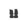 3D mats in the Mercedes-Benz Gla-Class salon, 2015-2016, 4 pcs. (polyurethane)