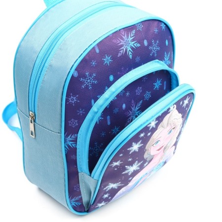Baby backpack with pocket, cold heart, 23*19*6cm-2
