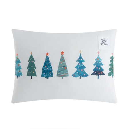 The pillow New Year's Ethel "Christmas trees" 60*40 cm, 100% p/e-4
