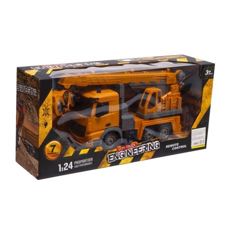 Radio -controlled truck "Kran", 1:24, Light, works from the battery-6