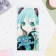 Money envelope "Happy Birthday!" glitter, anime, 17x8.5 cm