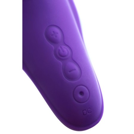 Vacuum-wave clitoris stimulator, silicone, 12 cm, purple-10