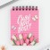 Set of notebook and pen "Shine brighter!"