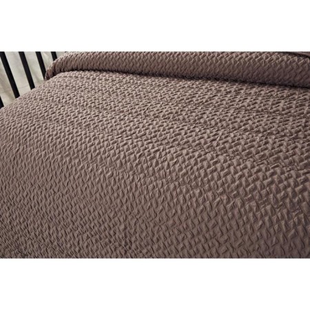 A set with a bedspread "Irma", size 230x250 cm, 50x70 cm - 2 pcs, color of Mokko-6