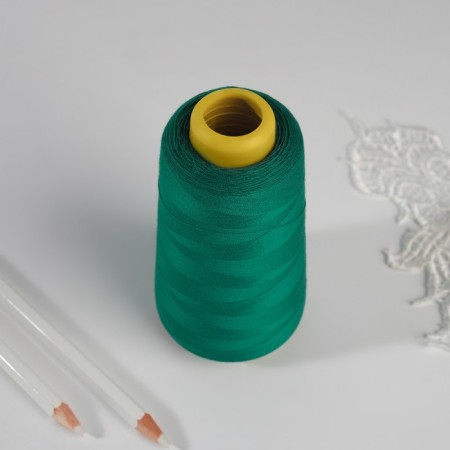 Threads 40/2, 3000 yard, green color-2