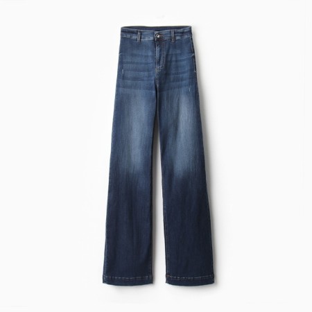 Women's pants jeans minku slim fit Blue Blue, rr 40 (height 175)-12