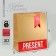 Gift package, packaging, "Gift", Ml 23 x 27 x 11.5 cm