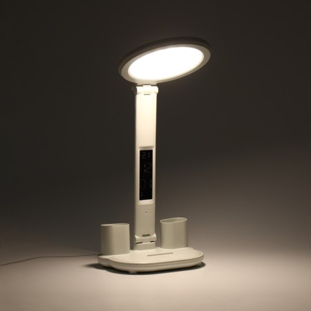 Clock - electronic lamp: calendar, thermometer, organizer, 7 watts, 40 LED, 3 modes, USB-5