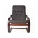 Saima chair, 690x840x920, eco -leather, chocolate/frame cherry