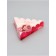 Cookie box, confectionery packaging, "heart", 18 x 18 x 4 cm