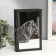 Safe-book wood to the leatherette "Tiger" mirror 26x17x5 cm