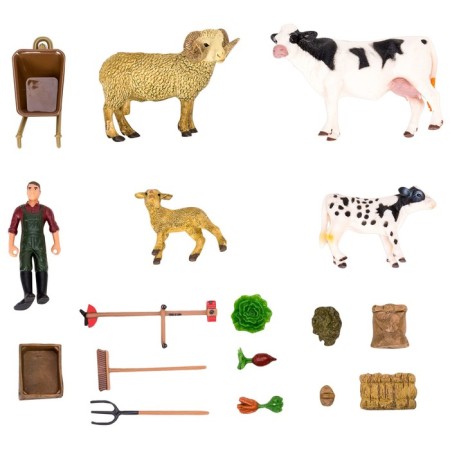 Set of figures "on the farm", 18 items-2