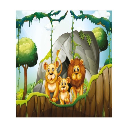 Protective cape on the back of the car seat "Lion Freightness"-1