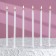 Candles in the Royce cake, 6 pcs, high, 12.5 cm, pearl metallic