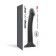 Fallomitator Strap-on-me dual dual demi-realistic bewilder, black m, 18 cm
