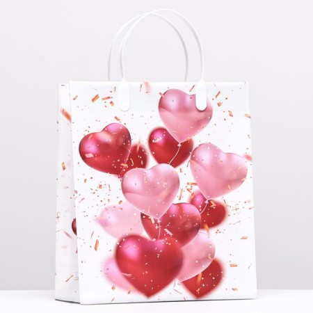 Package "Heart", soft plastic, 26 x 23 cm, 110 μm