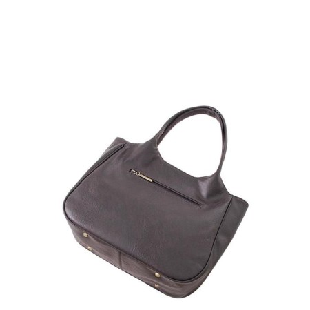 Bag Women's claim, lightning, brown color-1