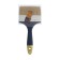 Brush flat tundra, natural bristles, plastic handle, 4 ", 100 mm