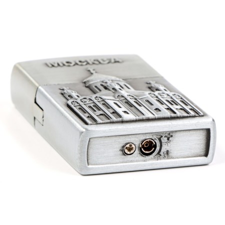 Gas lighter "Moscow", piezo, silver-2