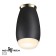 Gent lamp, 1x9W GU10, IP44, black color