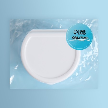 Denture storage container, 5.5 × 7.5 × 9 cm, mix color-7