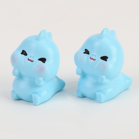 Miniature Puppet "Sweet Dragon", set 2 pcs., Size 1 pc. - 2.6 × 2 cm-2