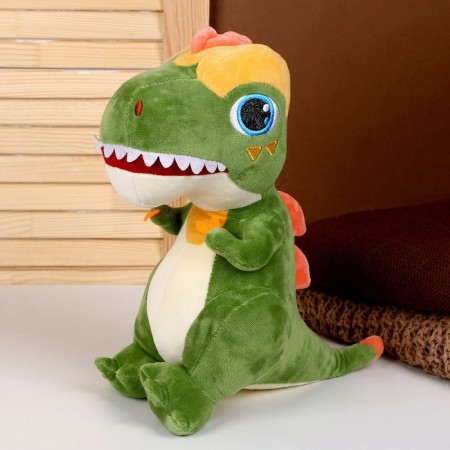 Soft toy "dinosaurus", 30 cm, green color