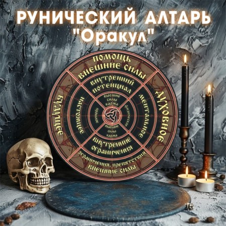 Runic altar "Oracle", d = 27cm