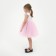 Dress elegant children's KAFTAN, p. 28 (86-92 cm), white/pink