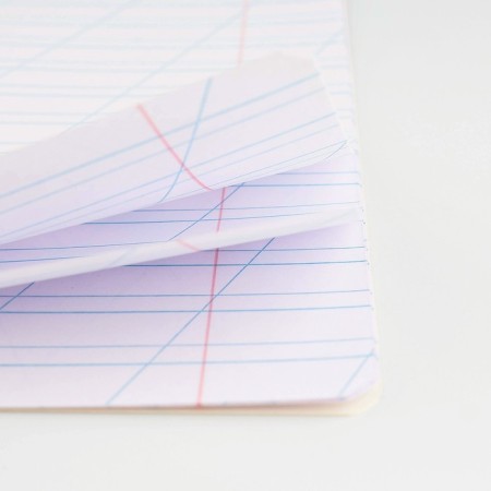 Notebook of 12 sheets in the slanting line “September 1: minimalism”, covered cardboard, block No. 1, 5 types of mix-3