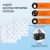 Cold battery, gel refrigerator for thermal tunnel, 400 ml, up to 20 hours, 3 pieces