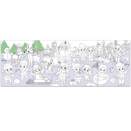 Coloring long set "Celebrating the New Year", 4 pcs.-2