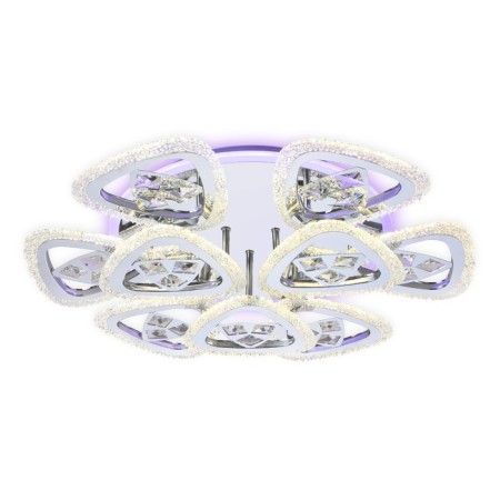 LED ceiling LED with Ambrella Light, Ice, FA2922, LED, 105 W, 7875LUM, 3000-6400K, Chromium Color Chrome