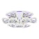 LED ceiling LED with Ambrella Light, Ice, FA2922, LED, 105 W, 7875LUM, 3000-6400K, Chromium Color Chrome