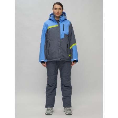 Ski suit female, size 56, blue color-23